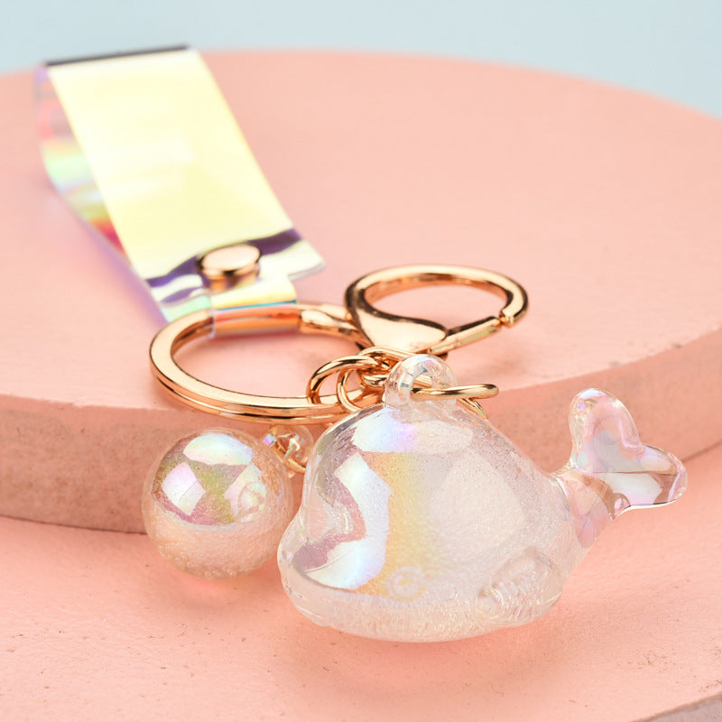 Wholesale Acrylic Dolphin Keychains