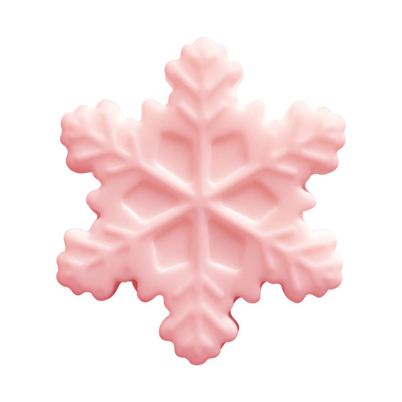 Wholesale 10pcs/pack Snowflake Silicone Focus Beads