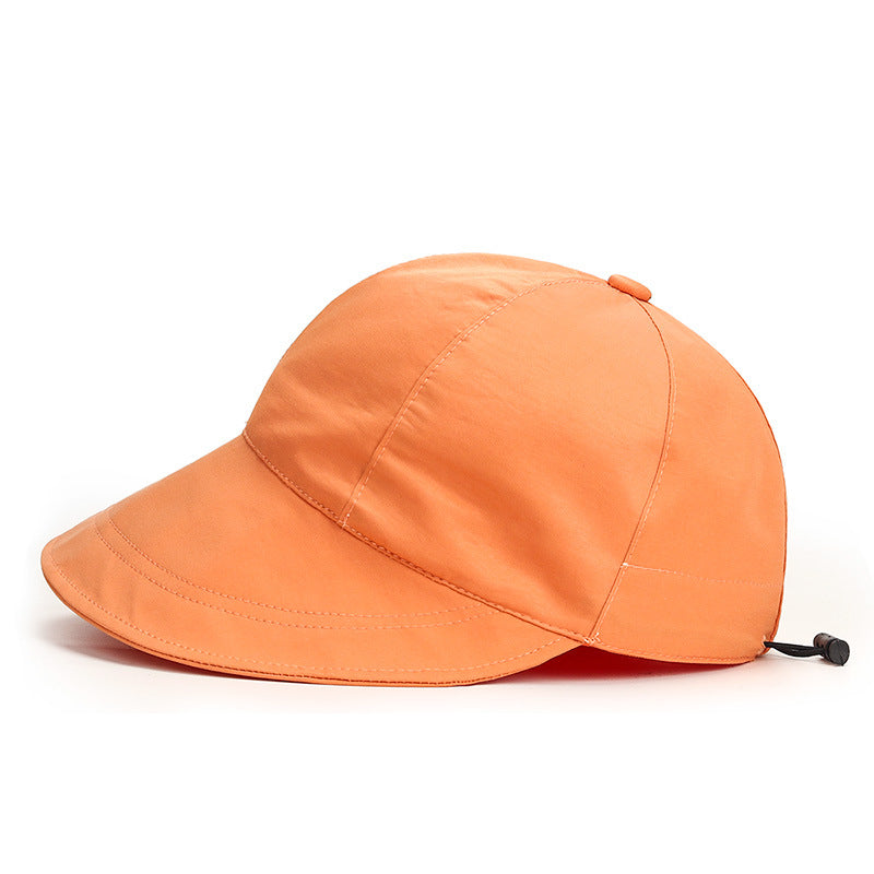 Wholesale Cotton Drawstring Adjustable Sunscreen Fisherman Hat