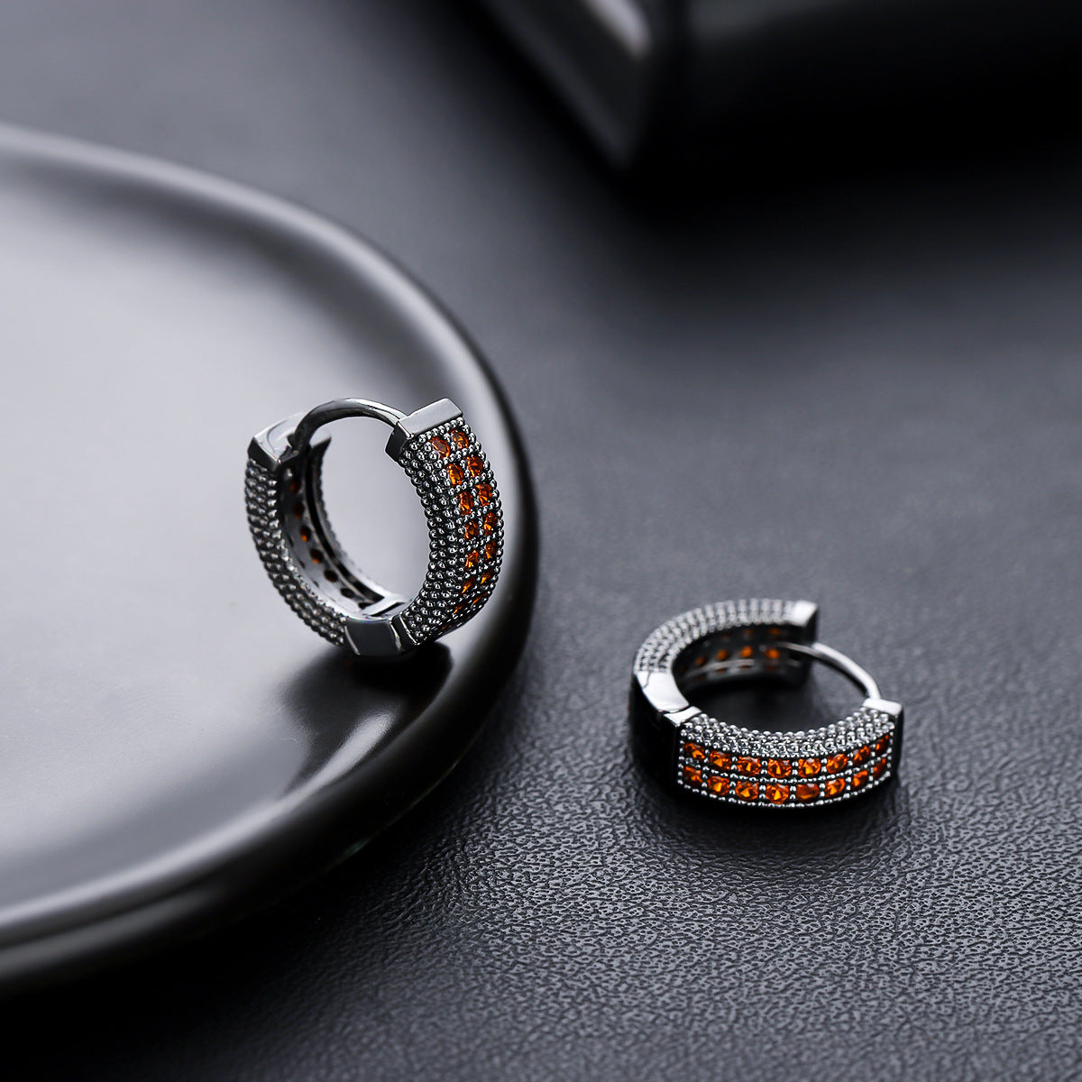 Wholesale  Rock Diamond Earrings  Men's Earrings