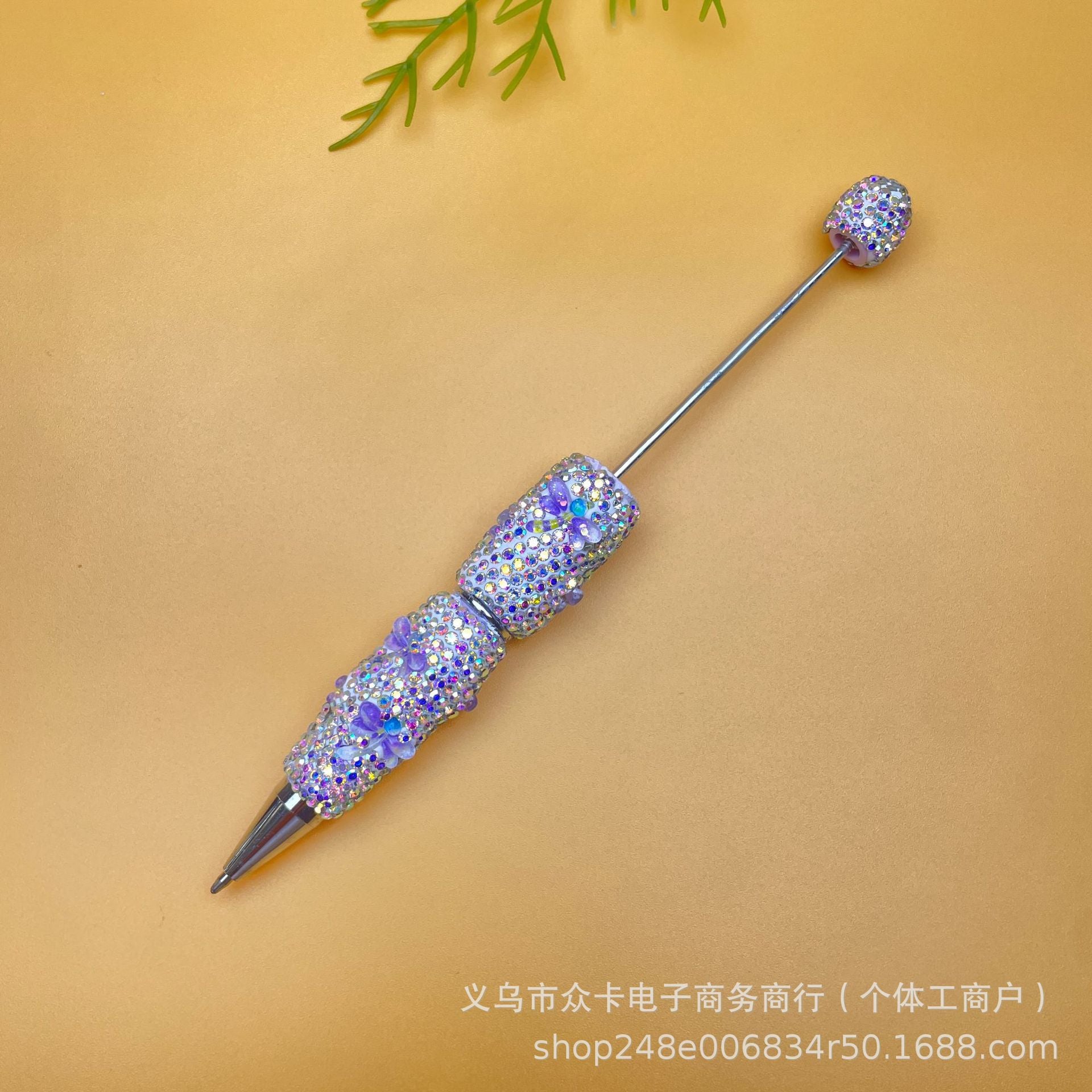 Wholesale  20pcs Dragonfly Style DIY Full Diamond Fancy Beadable Pens