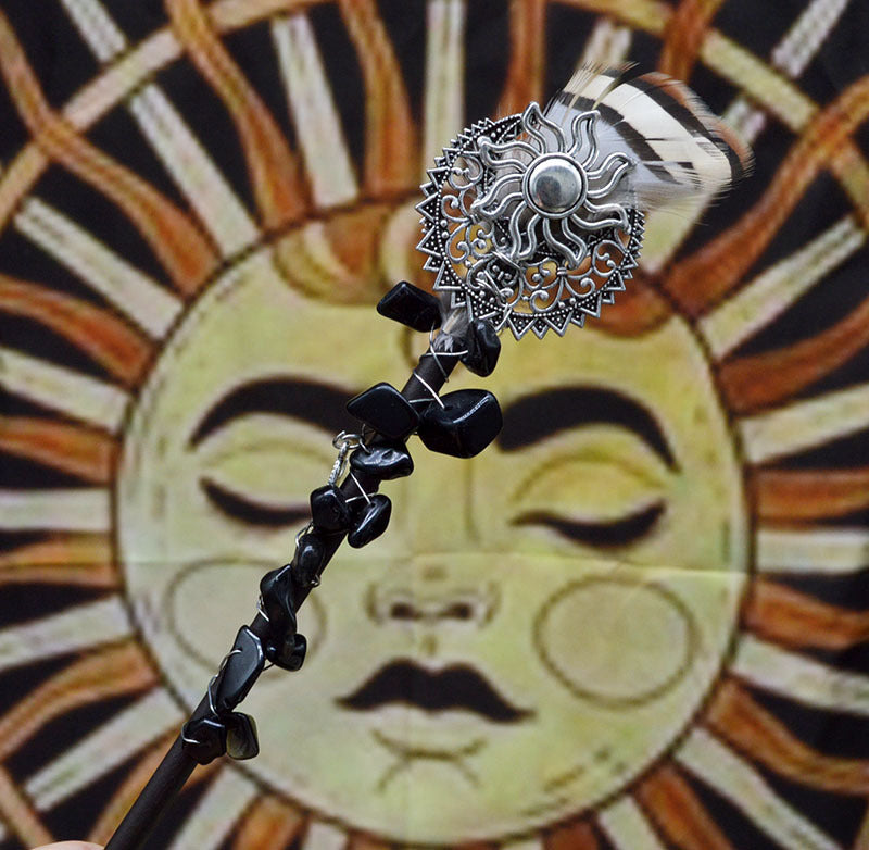 Wholesale Wooden Viking Gravel Hairpins