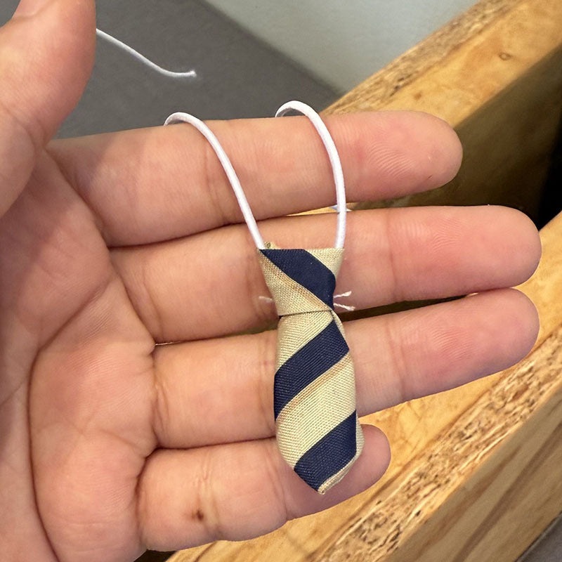 Wholesale 20cm Cotton Doll Collar Bow Tie Doll Tie 15cm Cotton Doll Accessories