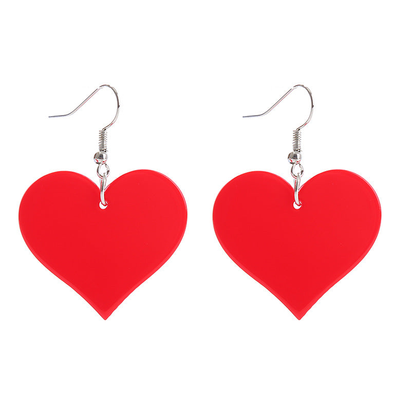 Wholesale Valentine's Day Love Acrylic Earrings