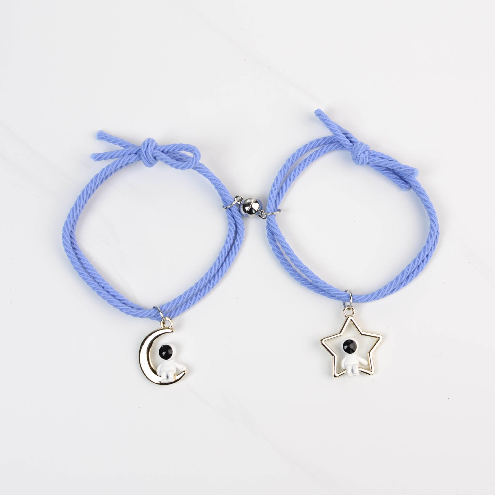 Wholesale Couple Bracelet   Magnetic Suction Hand Rope Astronaut Bracelet