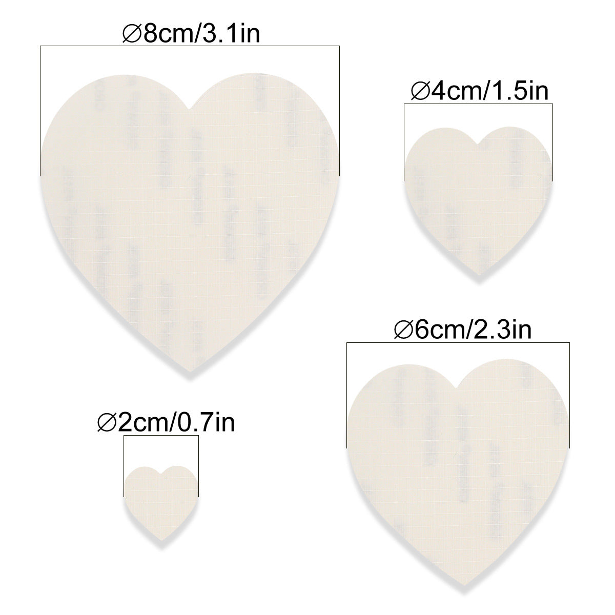 Wholesale Sapphire Blue Nylon Self Adhesive Repair Patches 11 Pack No Sew Waterproof Fabric For Coats Raincoats Tents Down ets Everyday Home Travel Gift