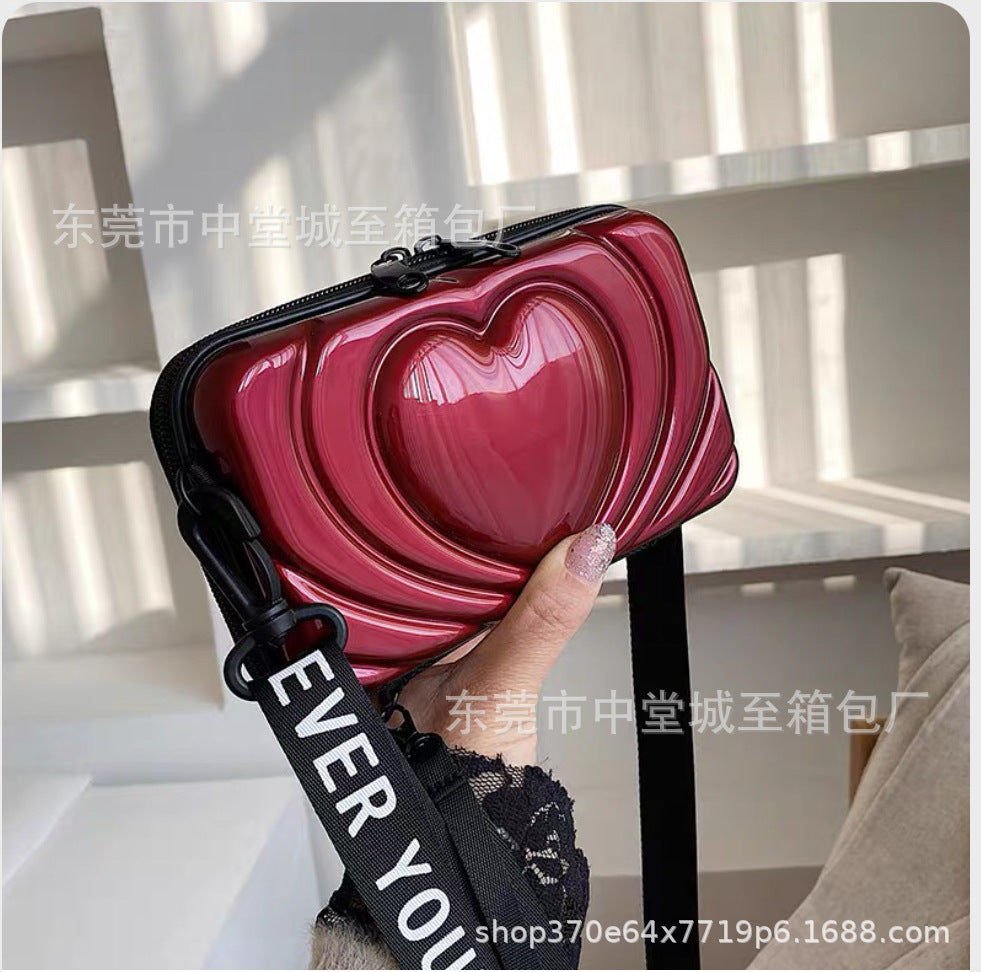 Wholesale New Cosmetic Bag PC Women's Hard Shell Mini Toiletry Bag Crossbody Bag