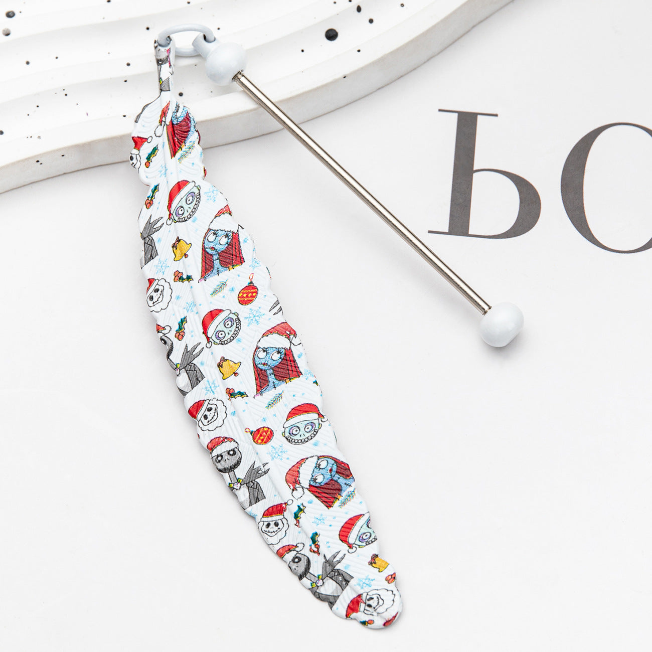 Wholesale New Christmas Halloween Feather Bookmark Handmade DIY Metal Bookmark