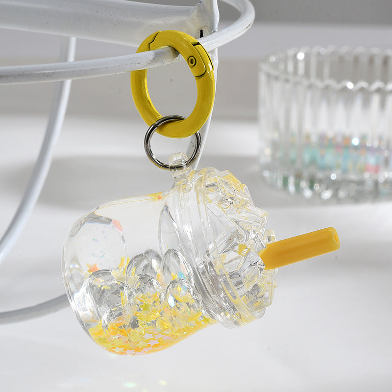 Wholesale Into Oil Luminous Iceberg Cup Acrylic Keychains