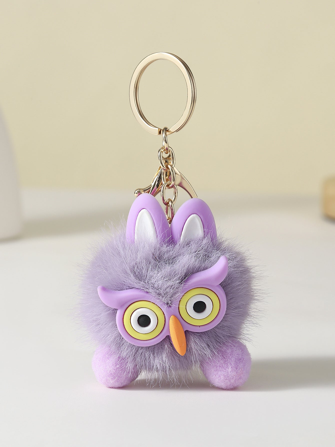 Wholesale Cartoon Plush Owl Keychain