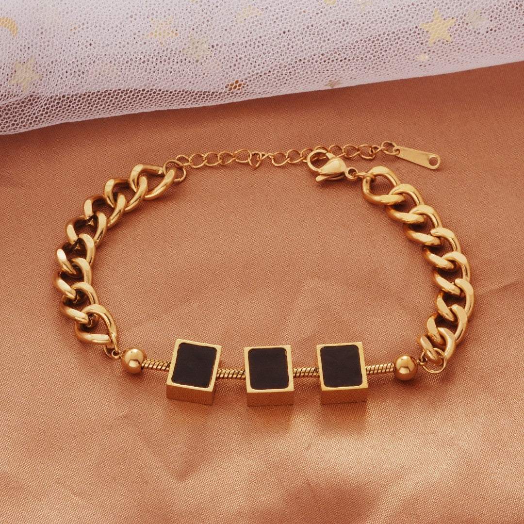 Wholesale Butterfly Titanium Steel Bracelet