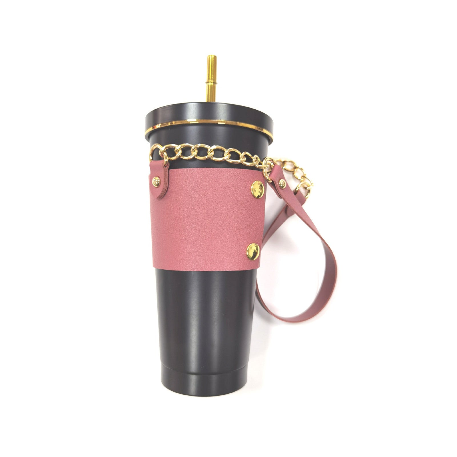 Wholesale Portable Leather PU Cup Holder