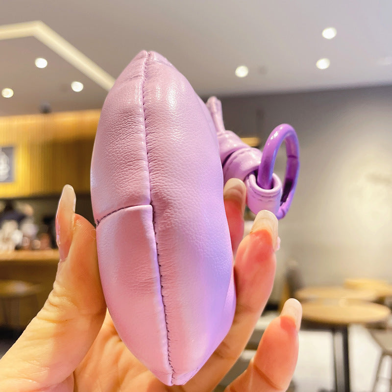 Keychains de labios de cuero al por mayor