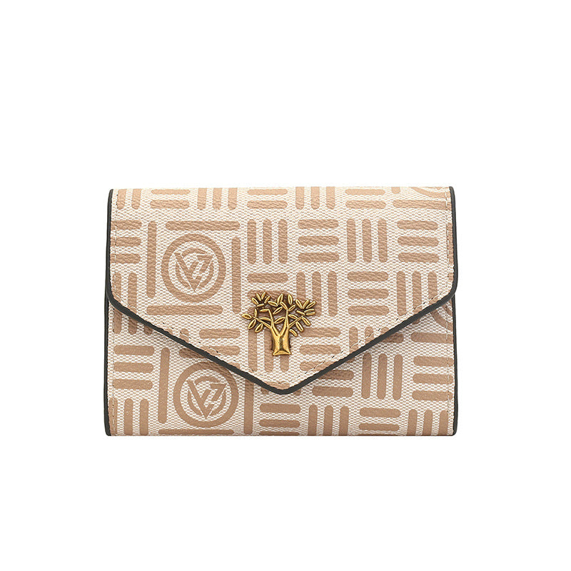 Wholesale Short Tri-fold Multi-card Slot Large Capacity Wallet