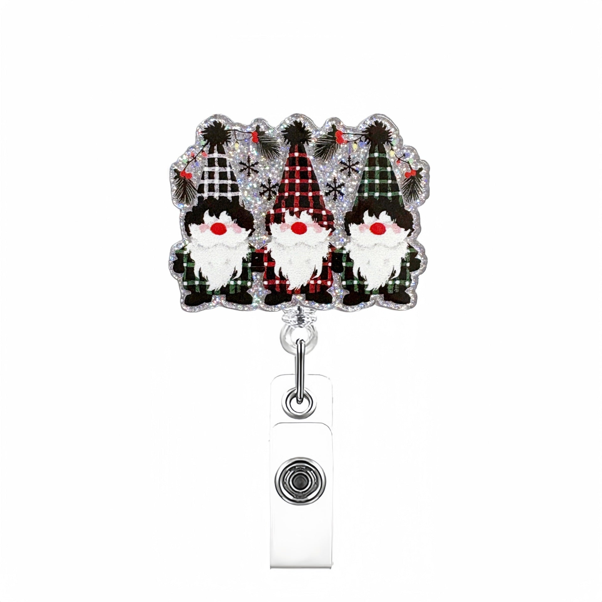 Wholesale Christmas Doctor Pull-Out Nurse Badge Reels