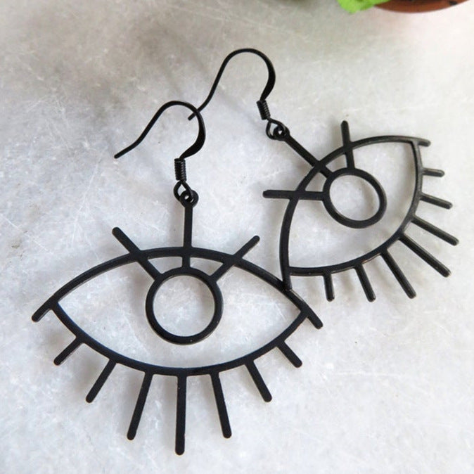 Wholesale Evil Eye Jewelry Creative Earrings