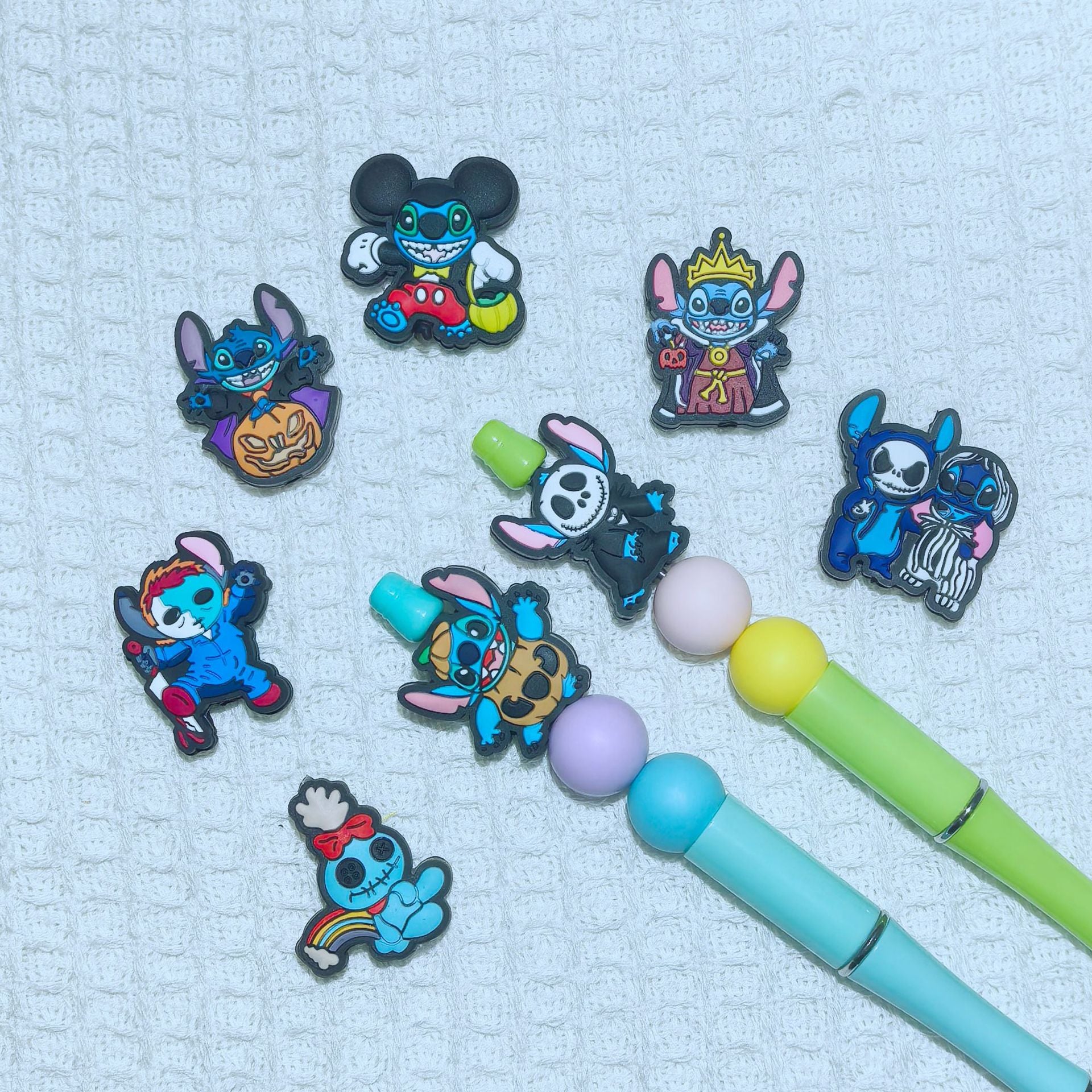 Wholesale 10pcs Halloween silicone cartoon beads OLY Exclusive