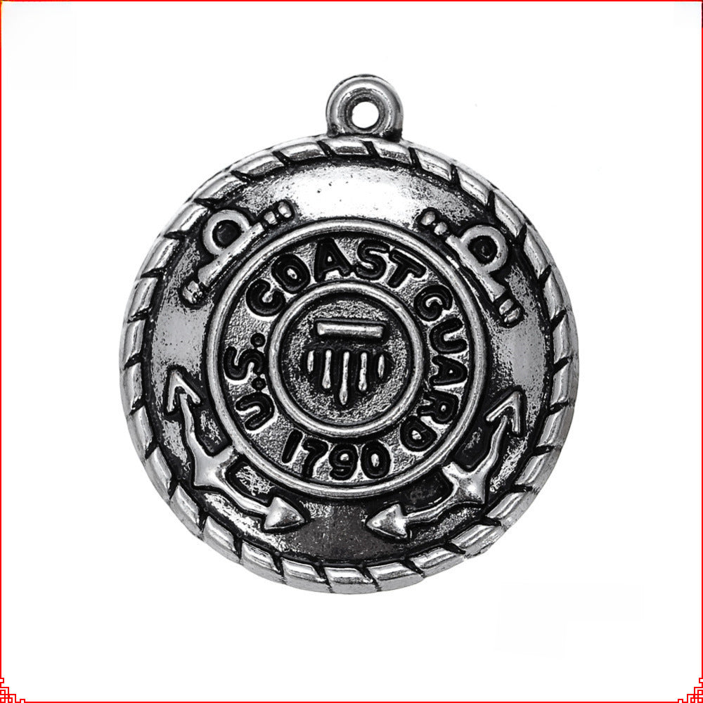 Wholesale  Navy Road Army Air Force Fire Ancient Silver Jewelry Tab Accessories