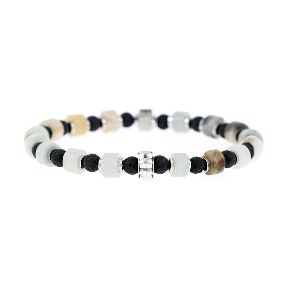 Wholesale Colored turquoise string men' s bead bracelet