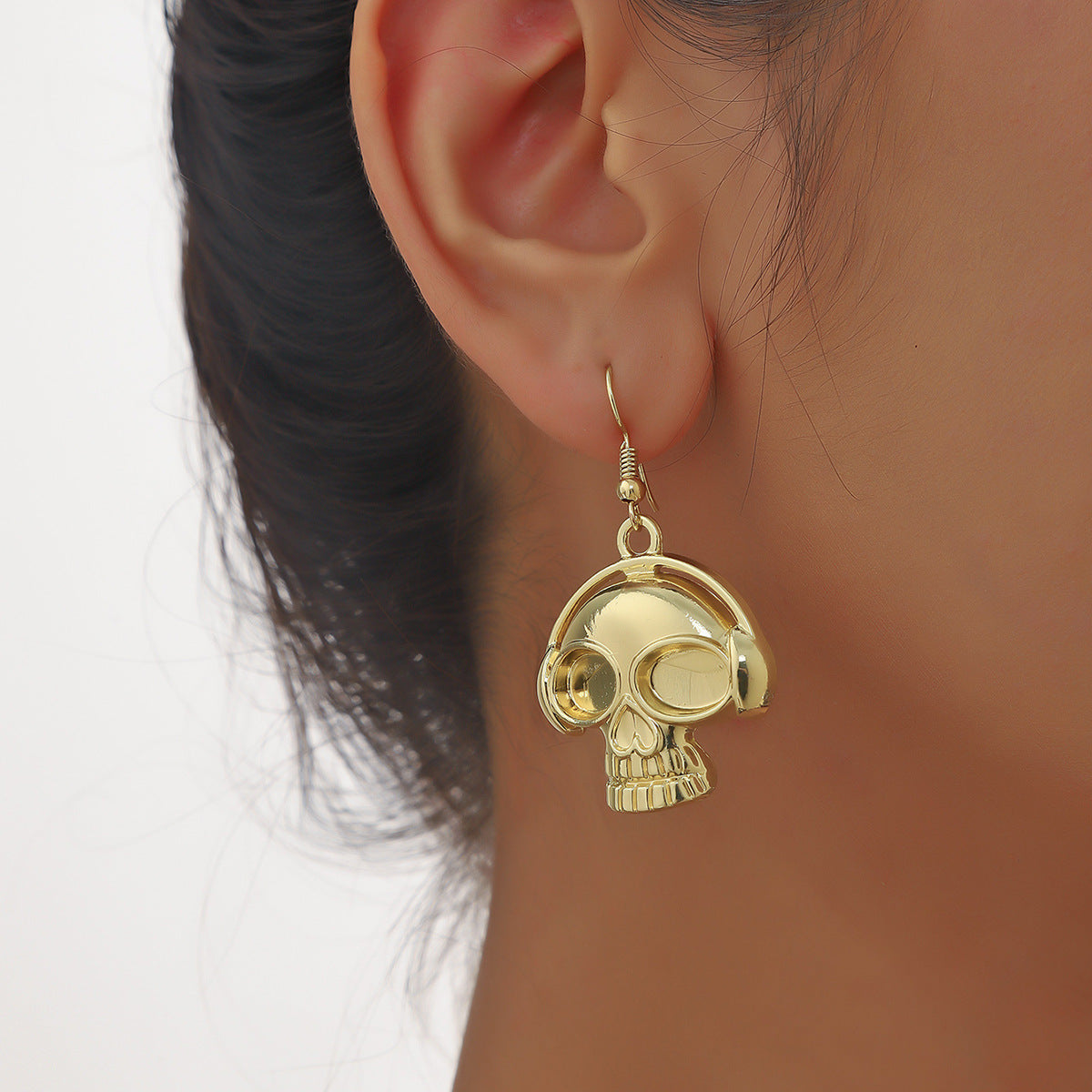 Wholesale Halloween Pumpkin Bat Skull Earrings Set