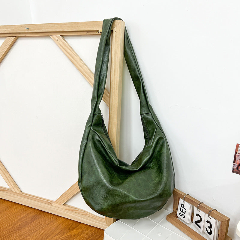 Wholesale Retro men's and women's shoulder messenger bag large capacity tote bag