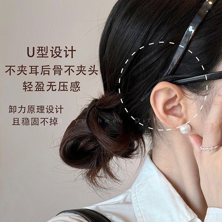Wholesale No ear bone glasses acetate headband thin headband