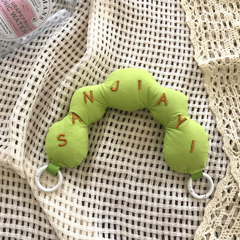 Wholesale Cute Cartoon Elephant Pattern Mini Clutch Knitted Bag