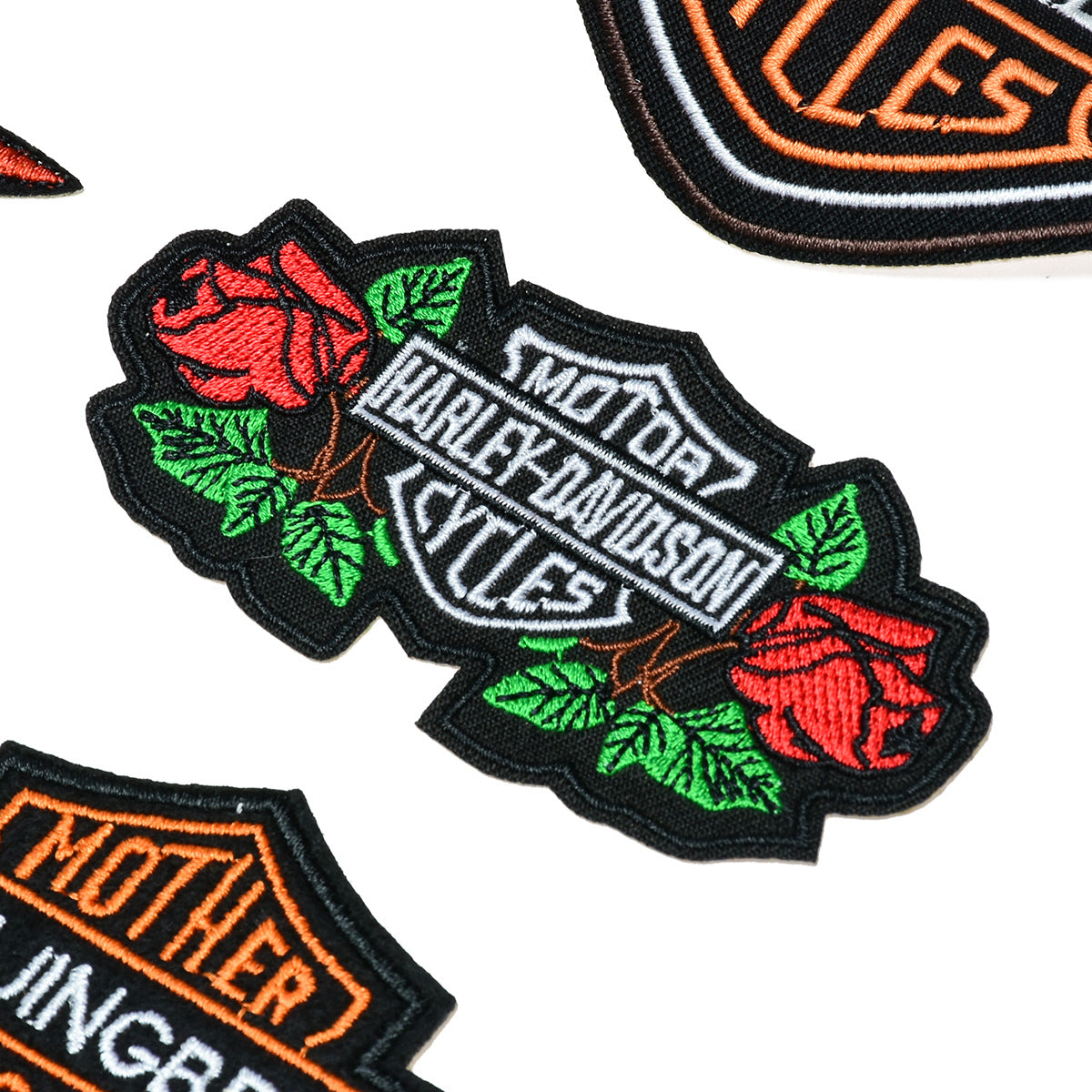 Wholesale  letter embroidery cloth stickers DIY Patches