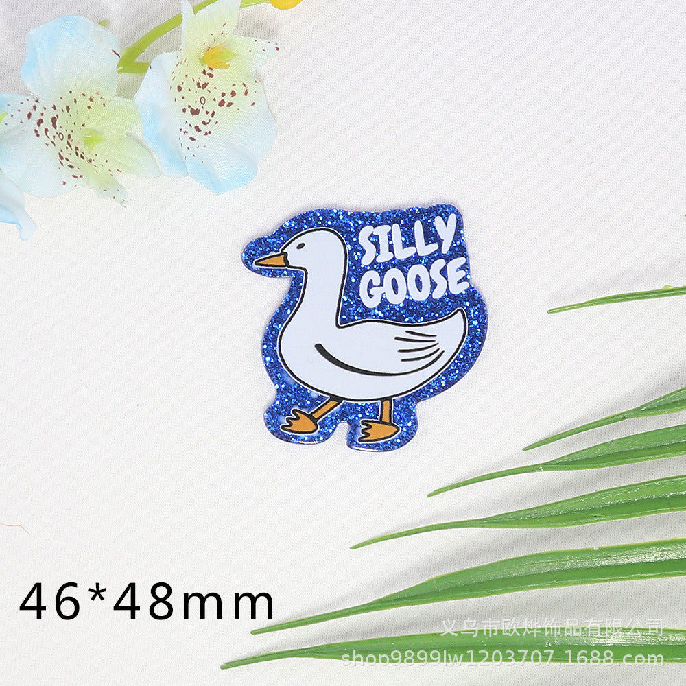 Wholesale 10pcs Cute Acrylic DIY Patch Accessories