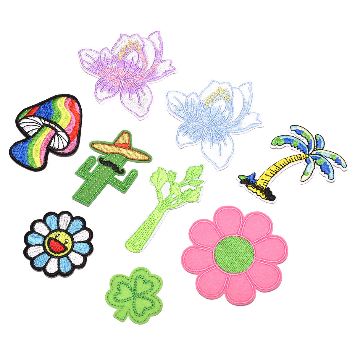 Wholesale Fabric Cartoon Patches For Kids Clothes 9 Designs Apparel Decorative DIY Craft Supply