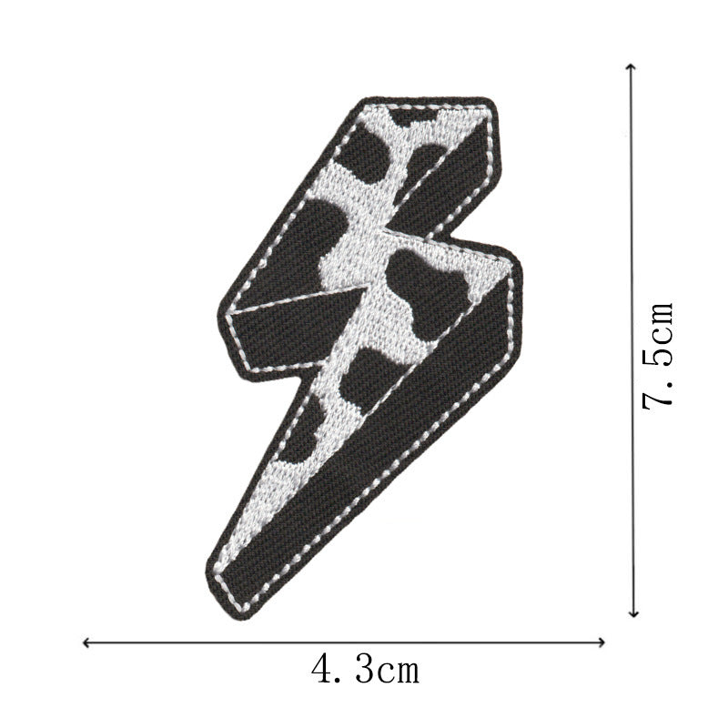 Wholesale Western Cowboy Embroidered Tactical Patch DIY Decorative Accessory For Backpacks Hats Towels