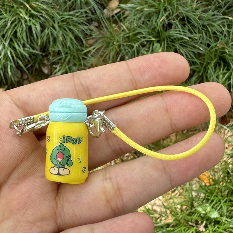 Wholesale Mini kettle thermos cup pendant cute small bottle doll accessories
