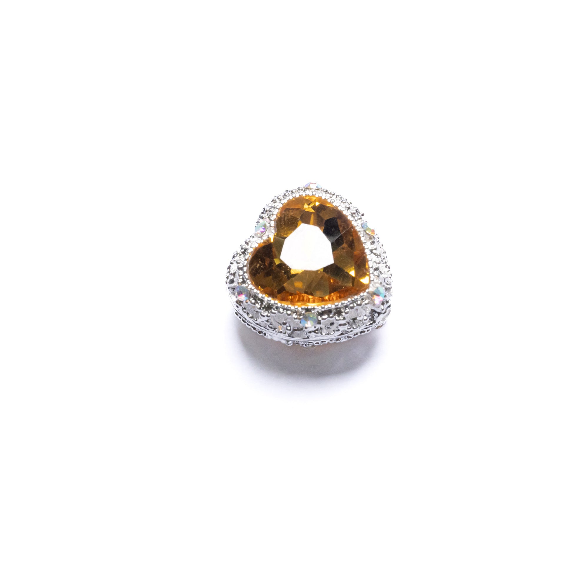 Wholesale 20pcs Alloy Crystal Western Princess Series Straight Hole Multi-color Optional Aperture 2.0mm Diy Mobile Phone Chain Bag Chain Pen