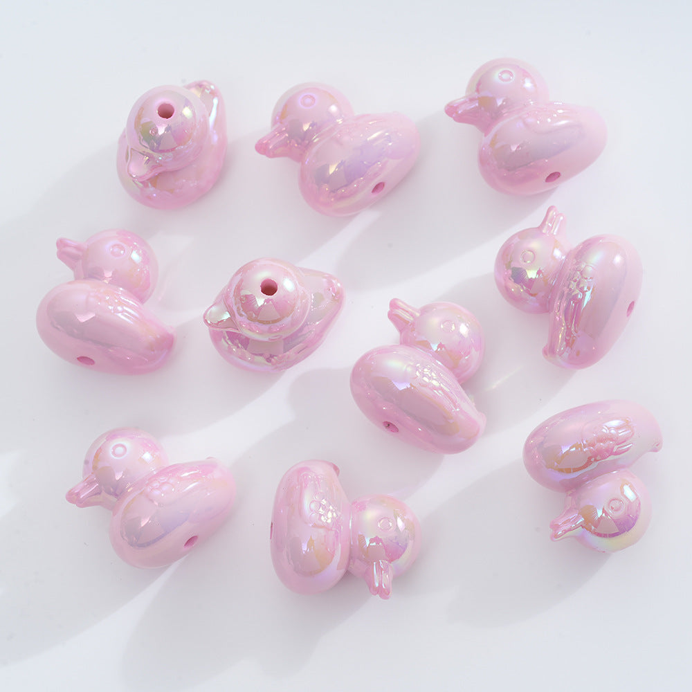 Wholesale 10pcs Duck Beads DIY Jewelry Accessories Vertical  Beads