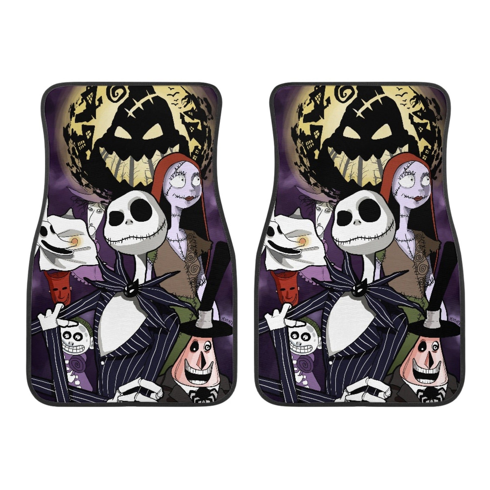 Wholesale Milk Patterned Universal Element Automotive Fabric Floor Mats