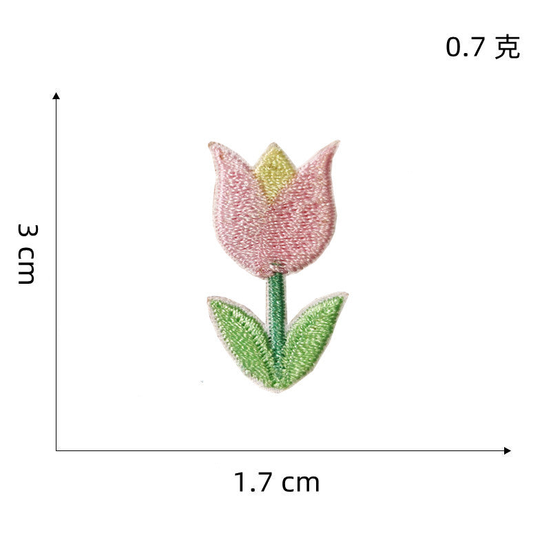 Wholesale Polyester Bee Cartoon Bird Embroidery Patch Self Adhesive Cloth Sticker For DIY Clothing And Phone Case Decoration Stylish Gift