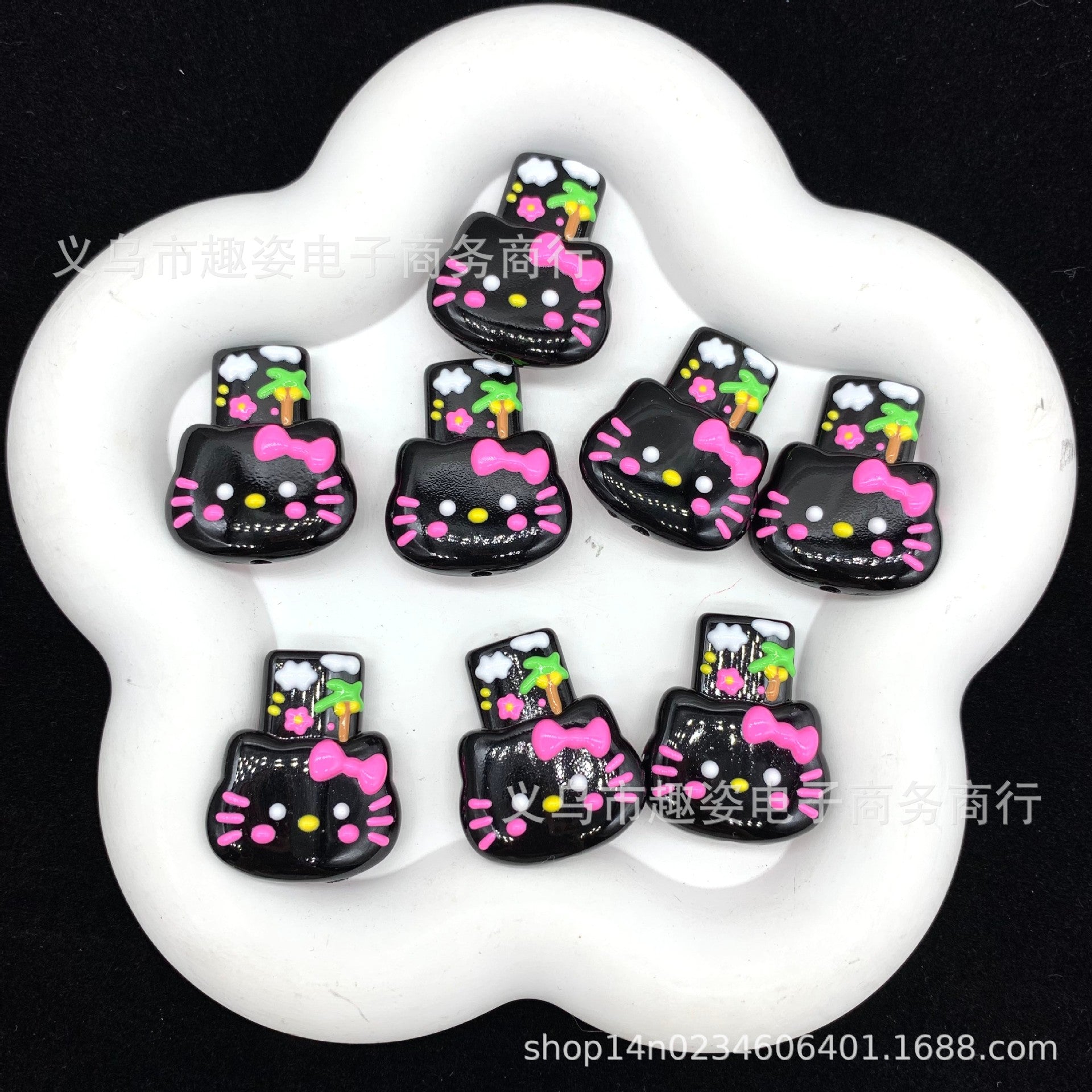 Wholesale 10pcs Color Polaroid cartoon Acrylic Beads