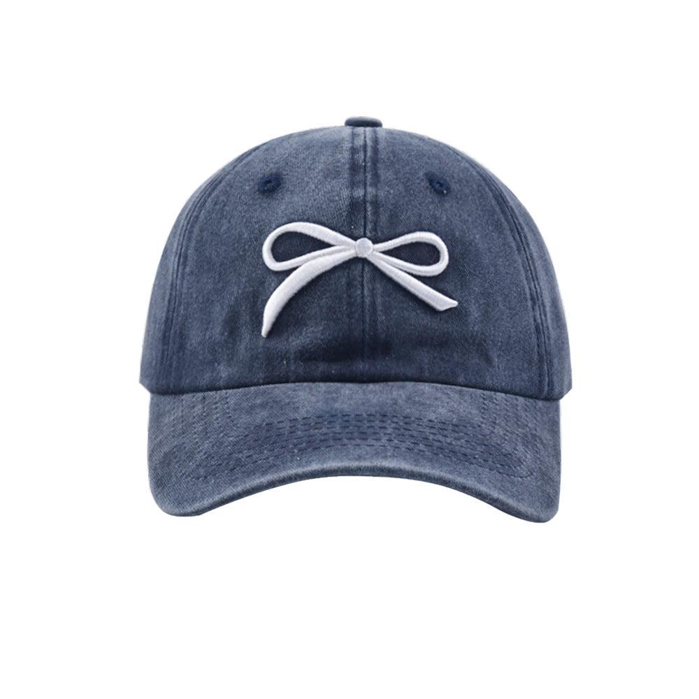 Wholesale Bow Embroidered Baseball Cap