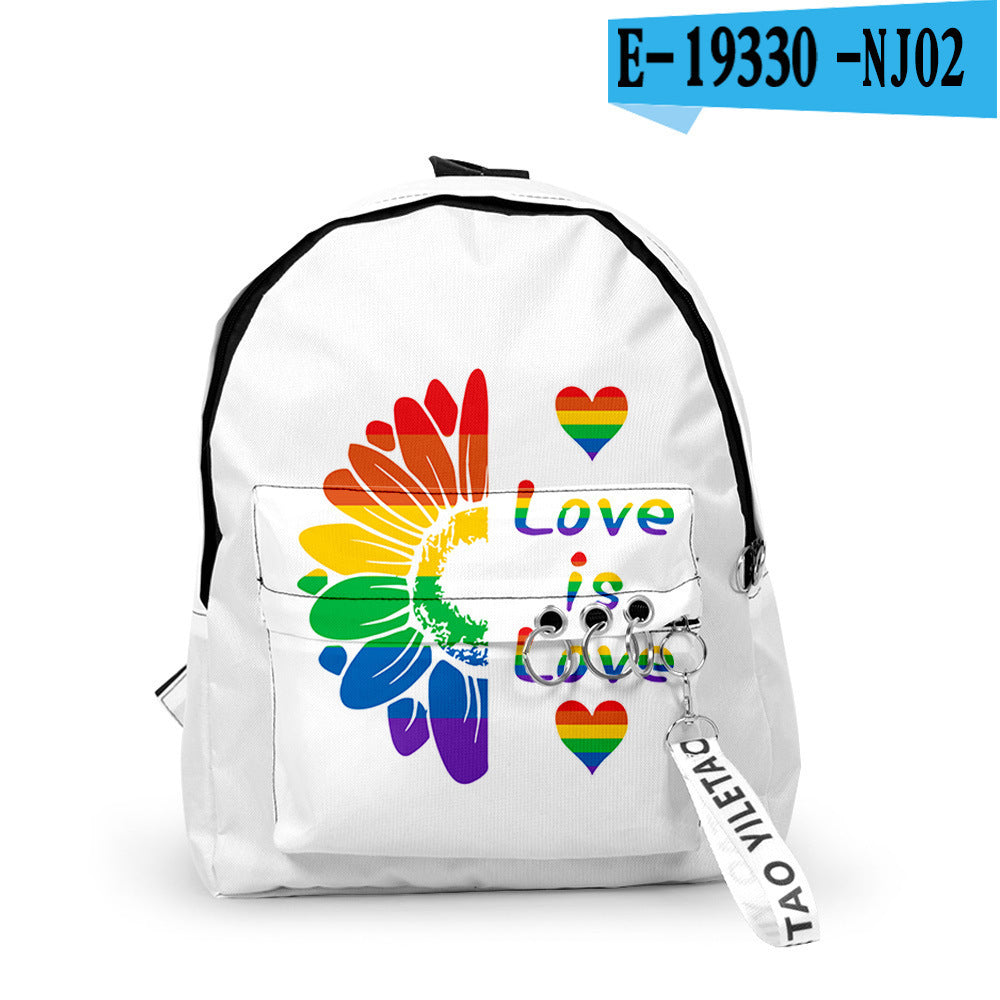 Wholesale Oxford cloth LGBT backpack