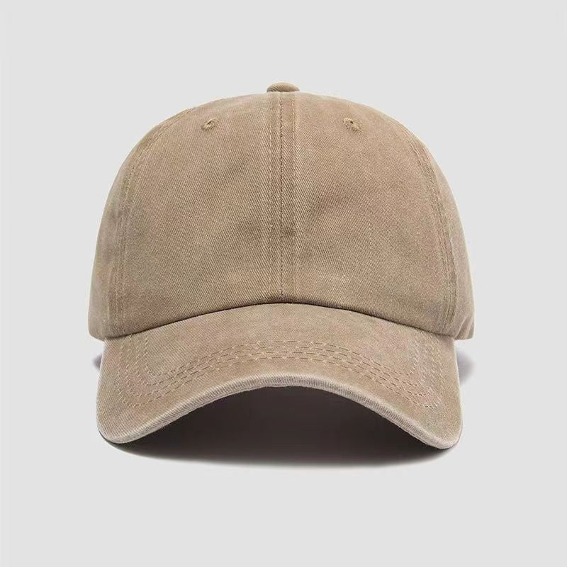 Wholesale Wholesale vintage embroidered logo distressed soft top cap