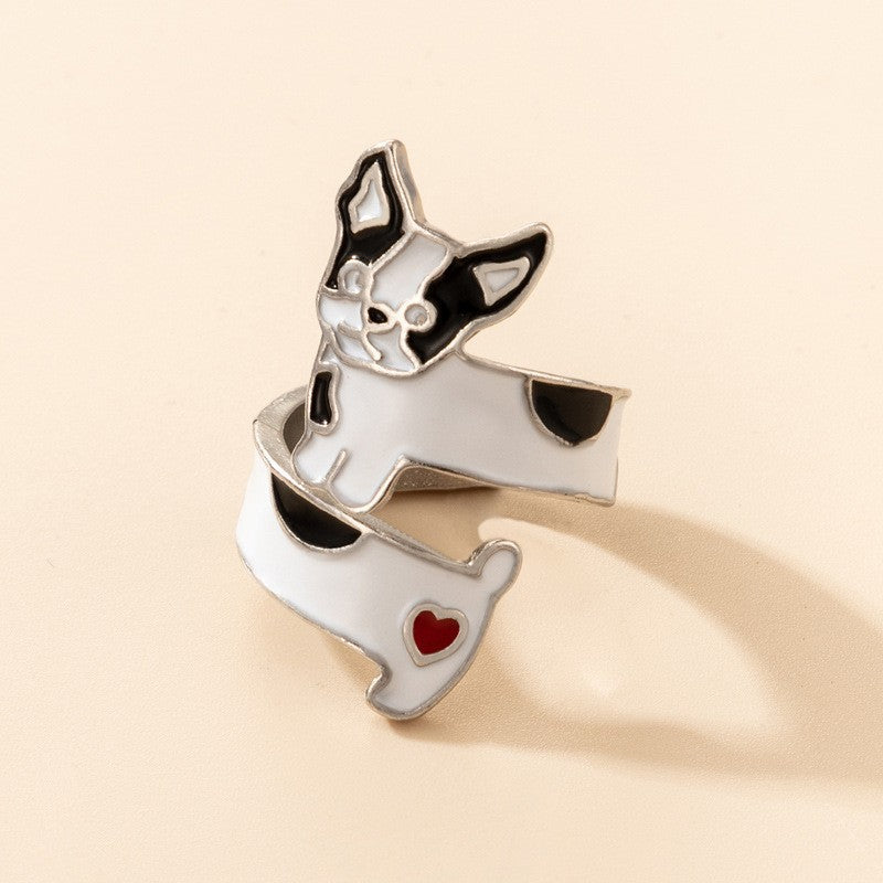 Wholesale Cute Animal Frog Puppy Faucet Ring