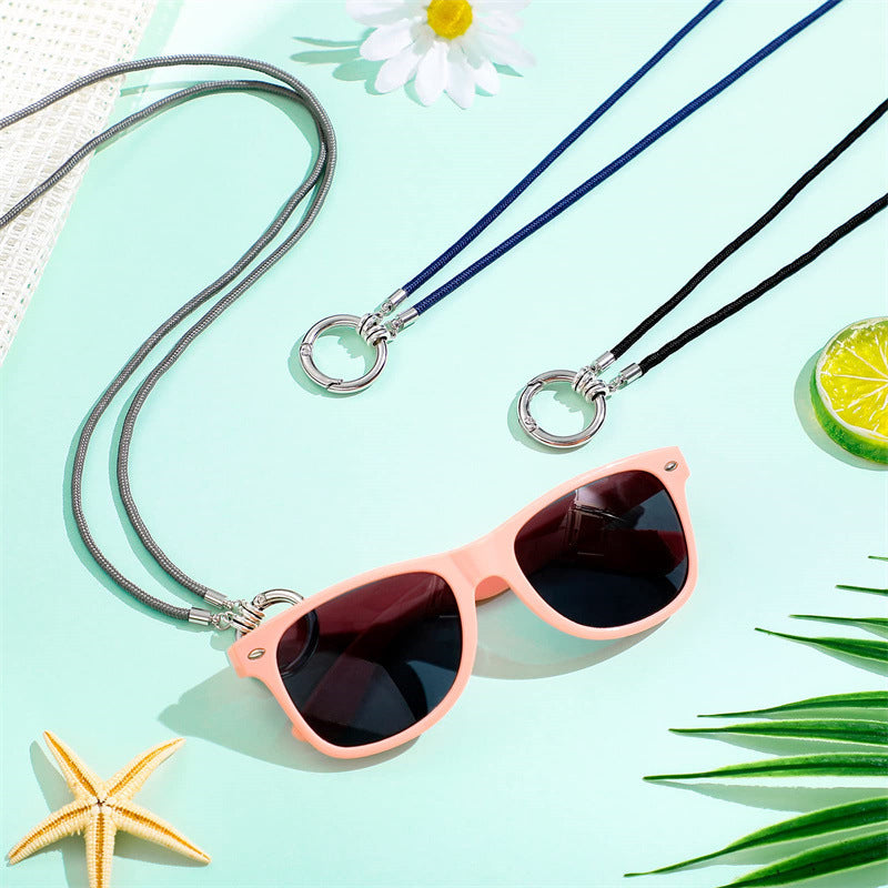 Wholesale  Creative Glasses Chain Hanging Neck Sunglasses Necklace
