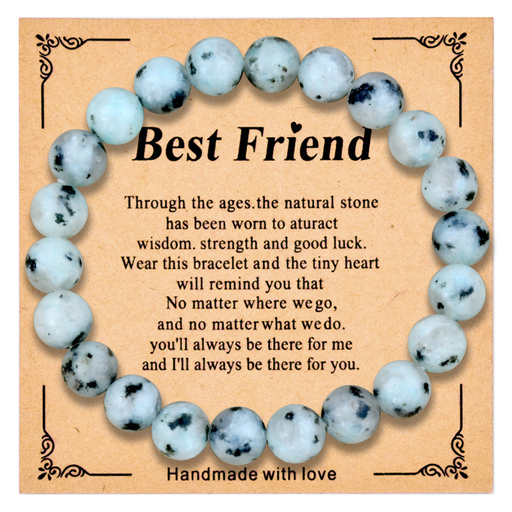 Wholesale  8mm colorful crystal beaded bracelet