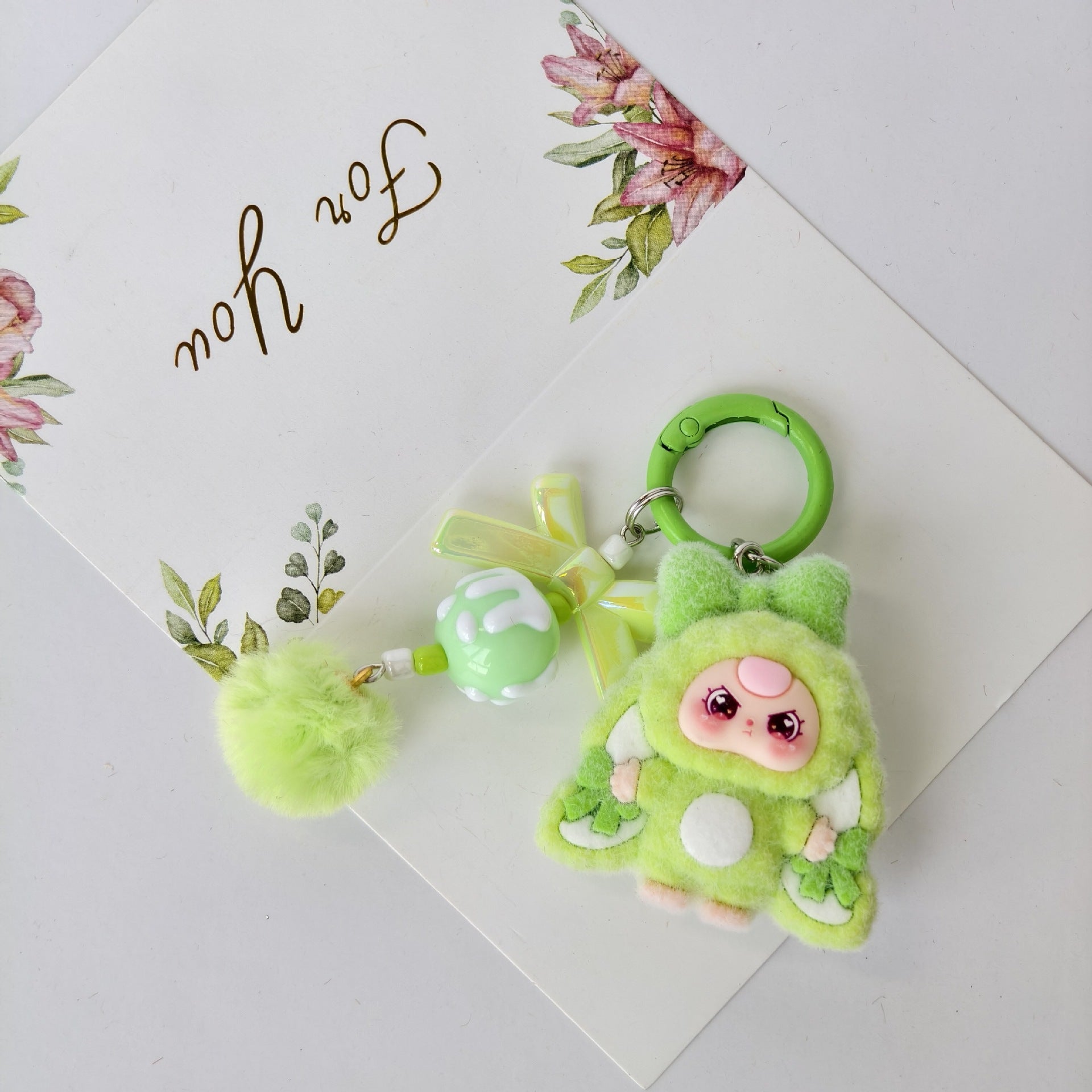Wholesale Colorful cute cartoon Keychains