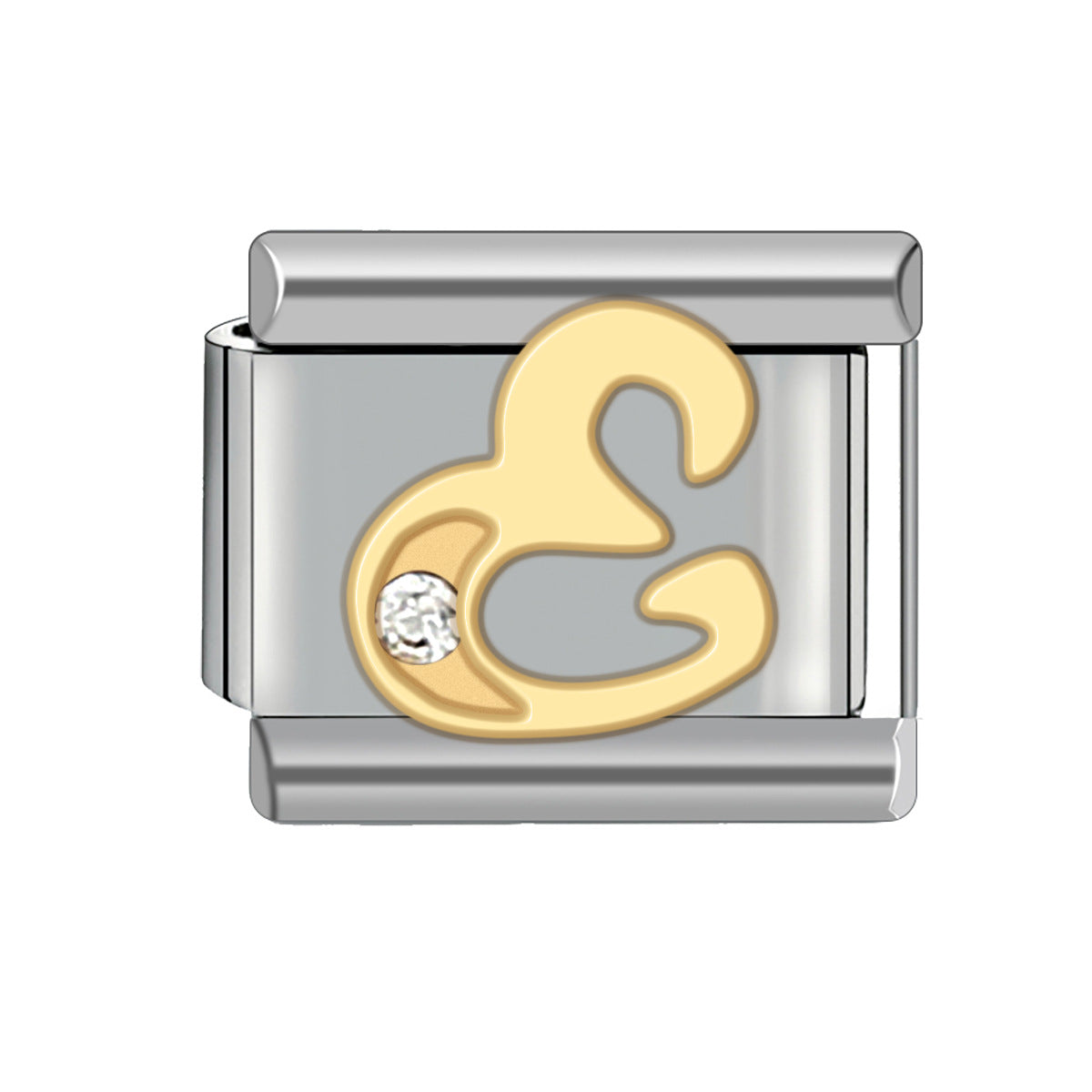 Wholesale Italian Charm Bracelet 9mm DIY Patchwork Detachable Pattern Diamond Set Combination Bracelet