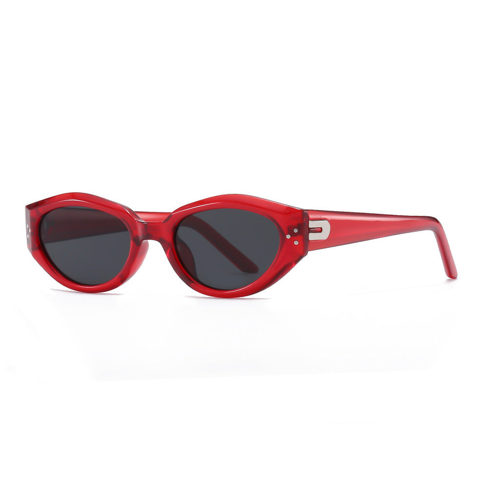 Wholesale sunglasses women' s  sunshade anti-ultraviolet  cool cat eye polarized sunglasses