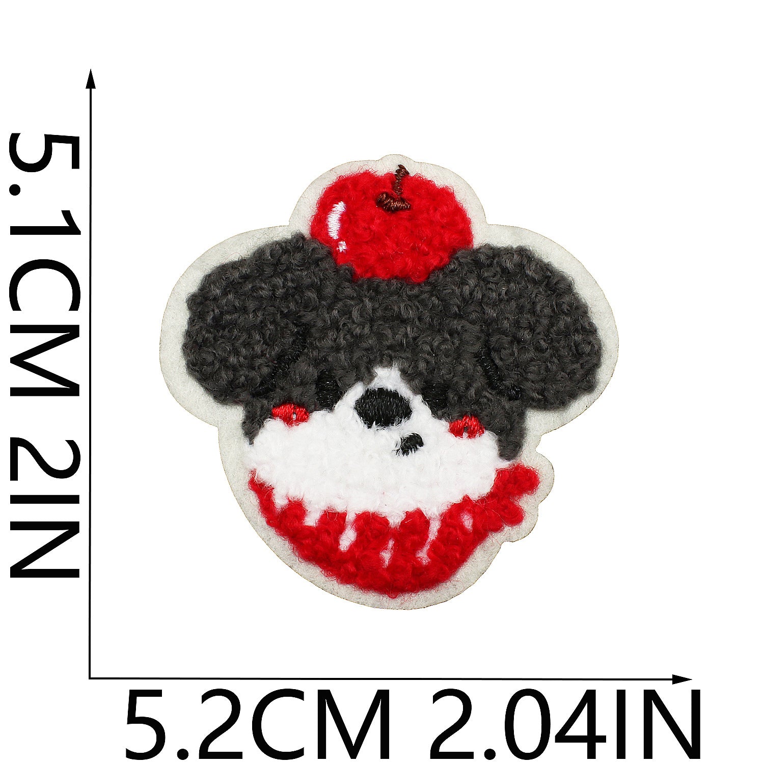Wholesale Cute animal towel embroidery clothing decoration patch