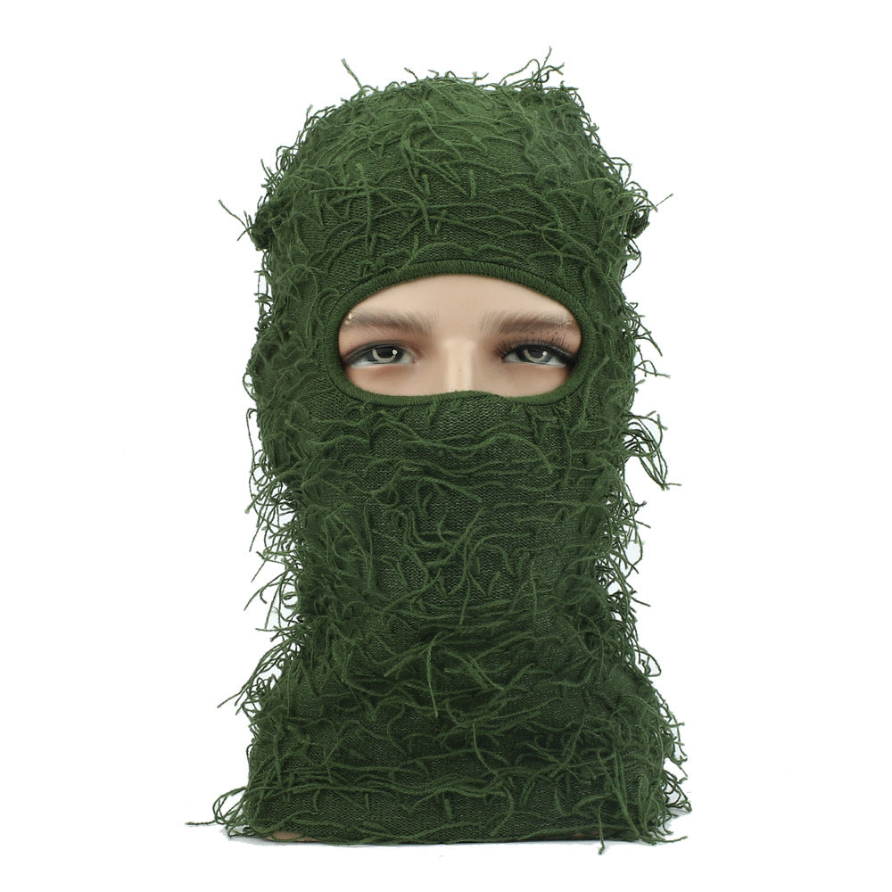 Wholesale Polyester Knitted Camouflage Head Cover