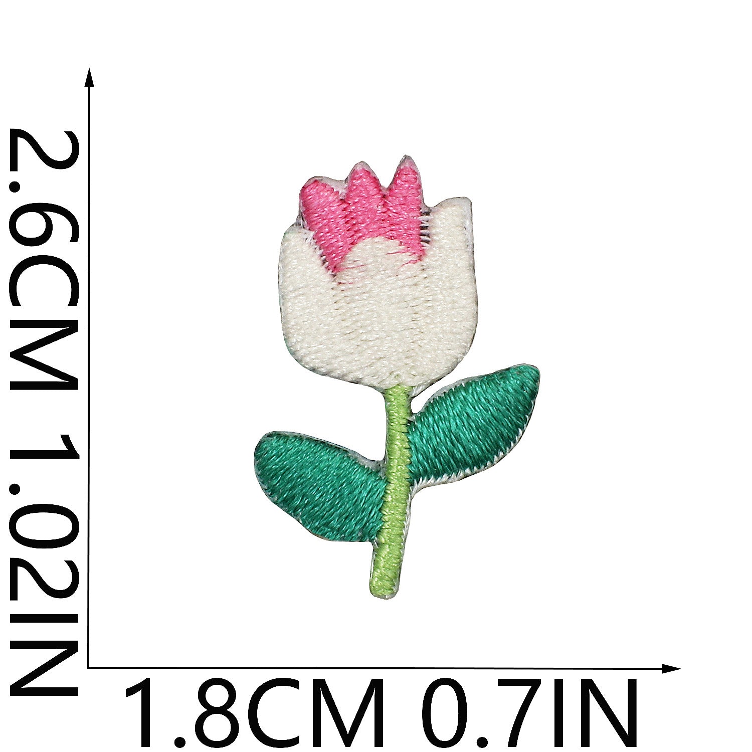 Wholesale Ginkgo Leaf Carnation Lily Rose Embroidery DIY Patches