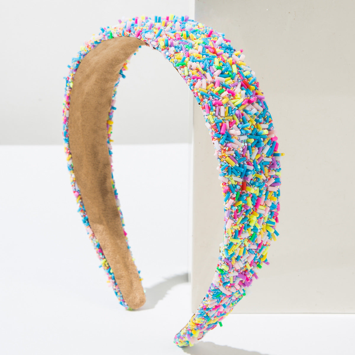 Wholesale Wide-brimmed headband colorful dopamine hair accessories